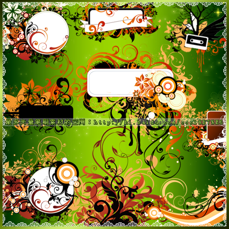 floral frame brushes3