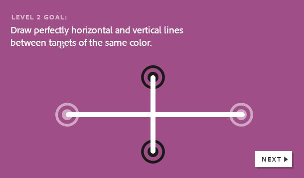 Juegos de aprendizaje para Illustrator Dibuja Lineas02