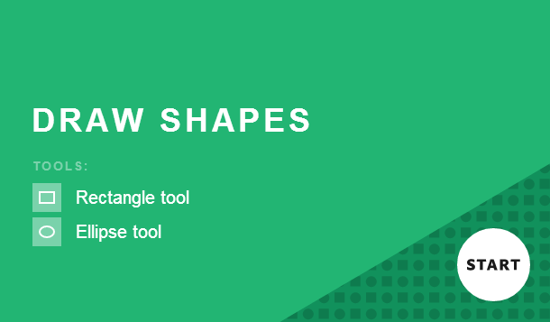 Juegos de aprendizaje para Illustrator Dibujar Formas