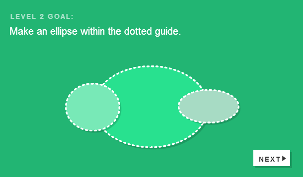 Juegos de aprendizaje para Illustrator Dibujar Formas02
