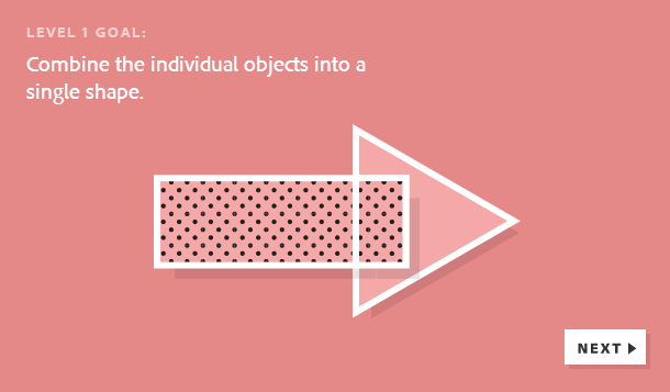 Juegos de aprendizaje para Illustrator creador de forma01