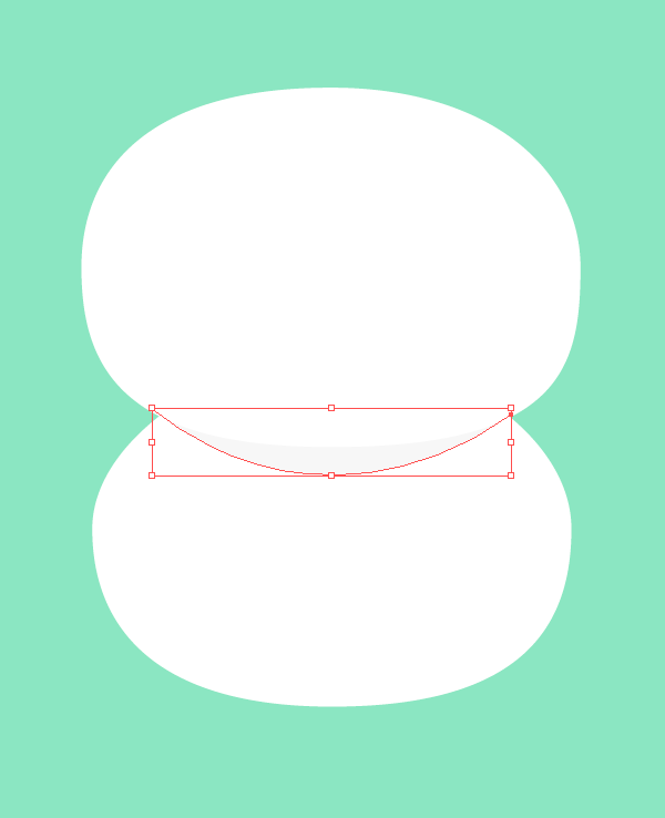 Crea un oso panda en Illustrator step-f1