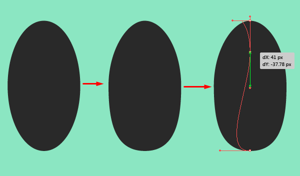 Crea un oso panda en Illustrator step-g-1