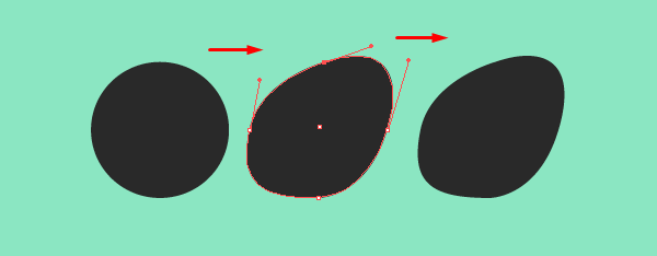 Crea un oso panda en Illustrator step-q1