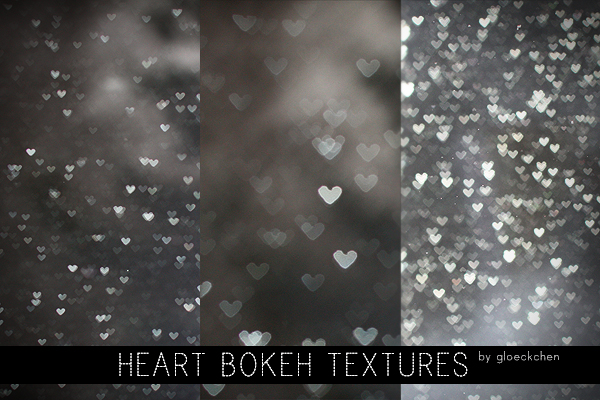 Heart Bokeh Textures