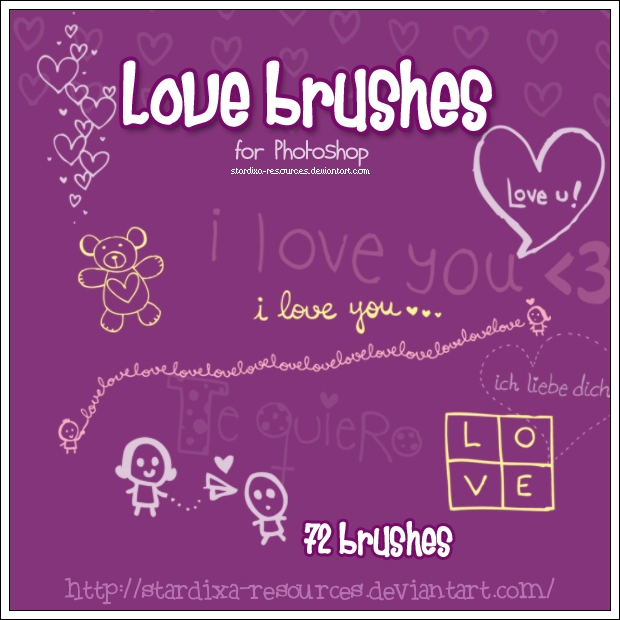 Love brushes