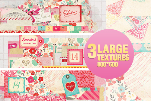 Valentine textures - 1801