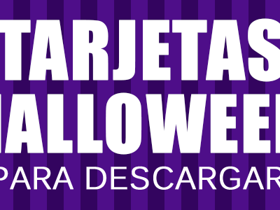 Tarjetas de Halloween