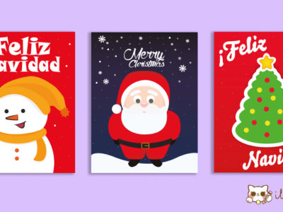 Tarjetas de Navidad para descargar