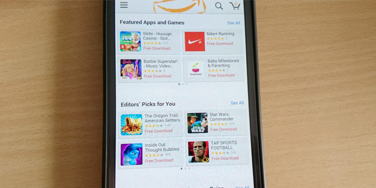 Muchos juegos y aplicaciones gratis con Amazon Underground Amazon