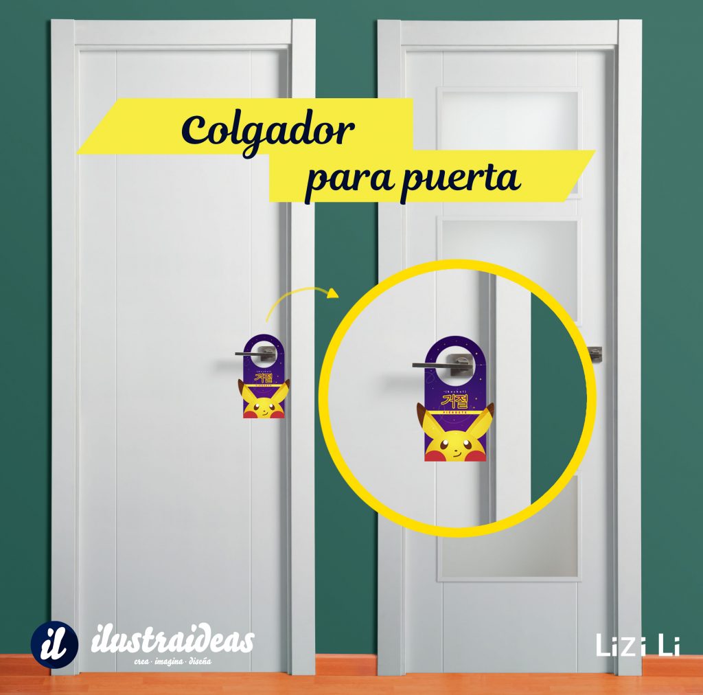 Colgadores de Puerta Pokémon