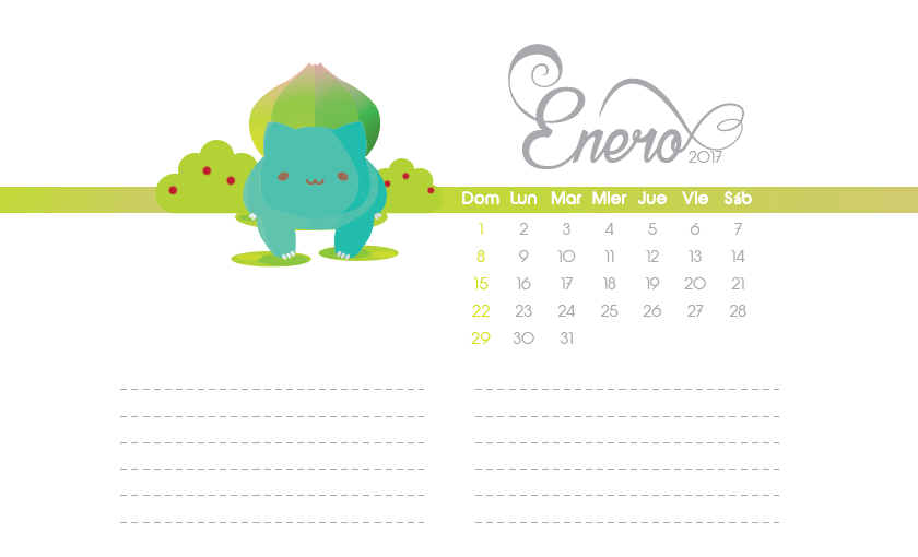 calendario-pokemón-2017-enero-LiziLi