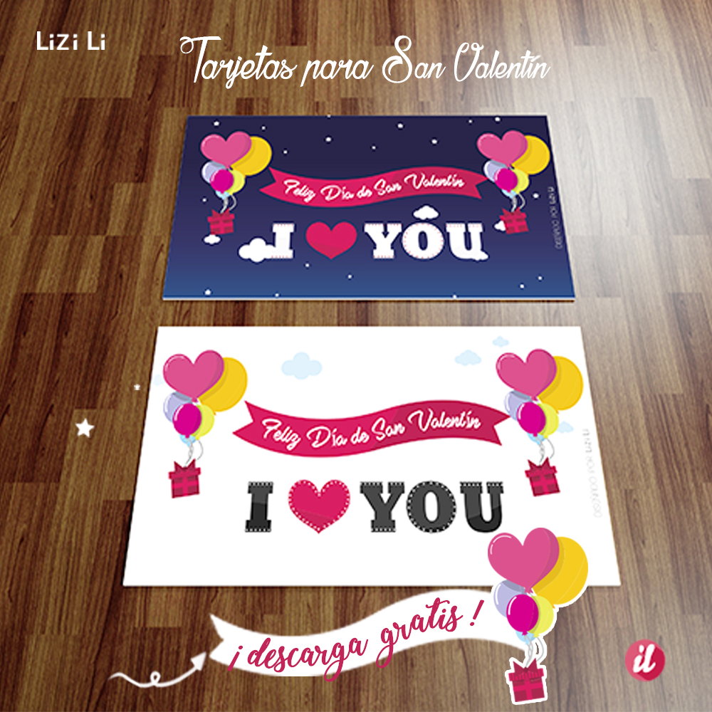 Tarjetas para el día del amor, imprime y sorprende a tu ser querido este 14 de Febrero