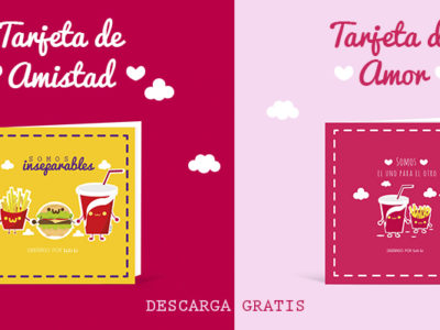 2 Tarjetas para San Valentín