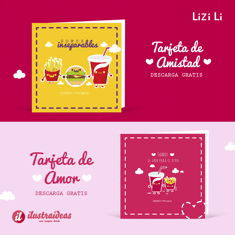 2 Tarjetas para San Valentín