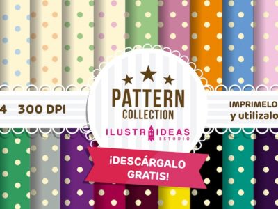 Pattern Collection imprimibles, hojas con patrones imprimibles