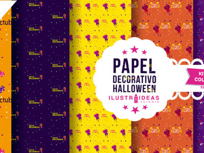 Papeles Deco para Halloween