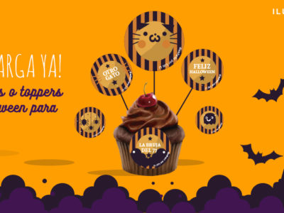 Toppers para Halloween