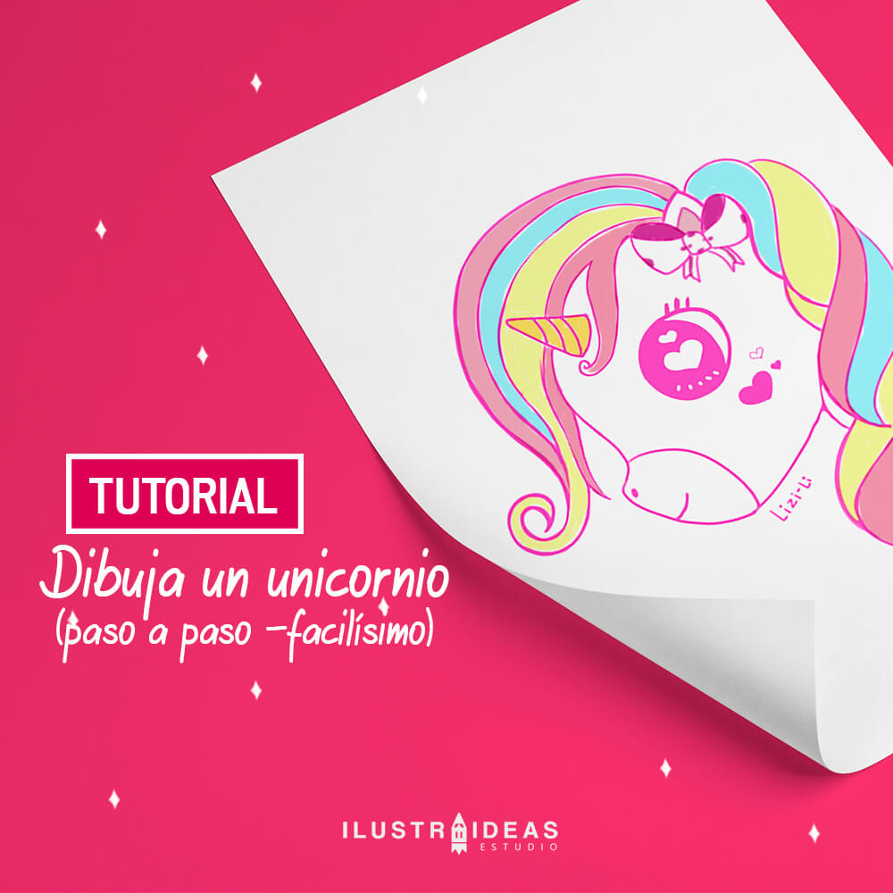 Dibuja un unicornio paso a paso