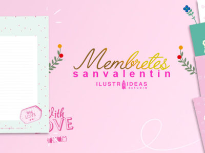 Hojas membretadas para San Valentín