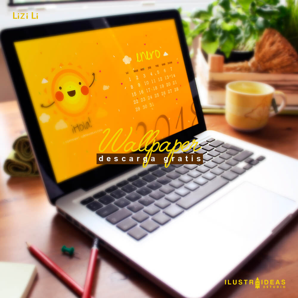 Descarga el wallpaper del mes de Enero