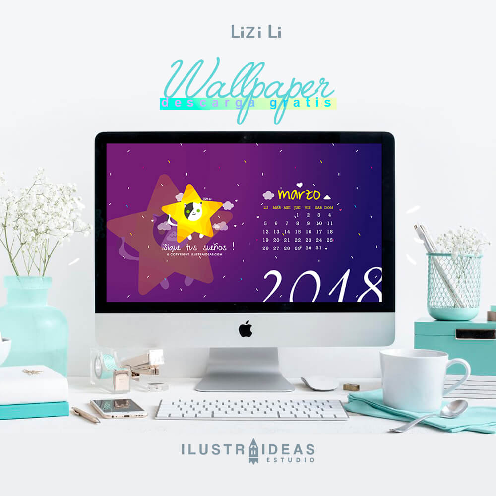 Descarga wallpaper del mes de febrero y marzo