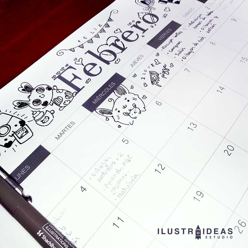 calendario organizador