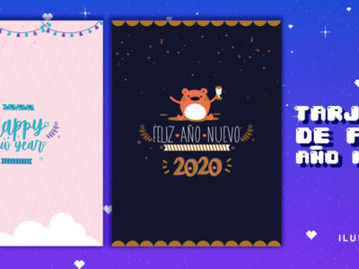Tarjetas de año nuevo