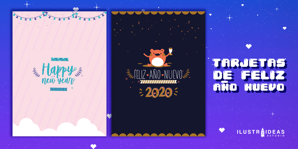 tarjetas de año nuevo