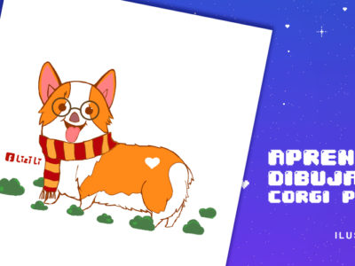 Cómo dibujar un corgi potter | Cómo dibujar un perro