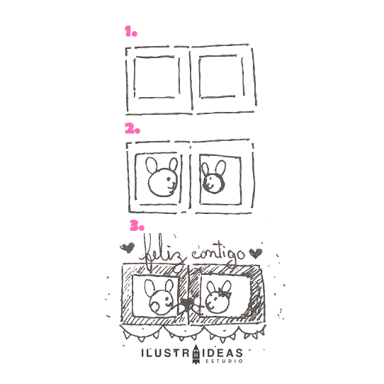 8 dibujos fáciles para principiantes_cuadro_rabbit_