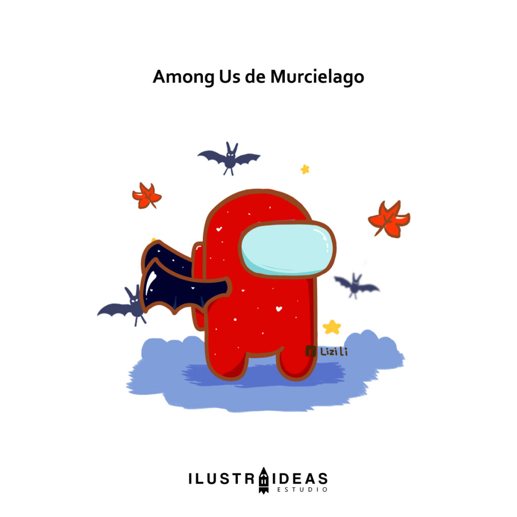 Among US con traje de Murcielago