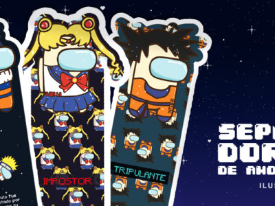 Separadores de libros de Among Us