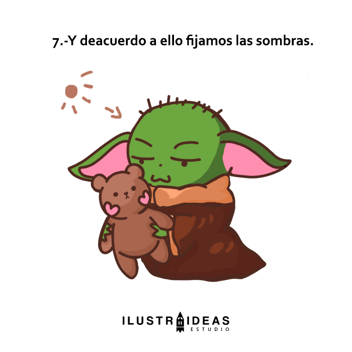 Cómo dibujar a Baby Yoda