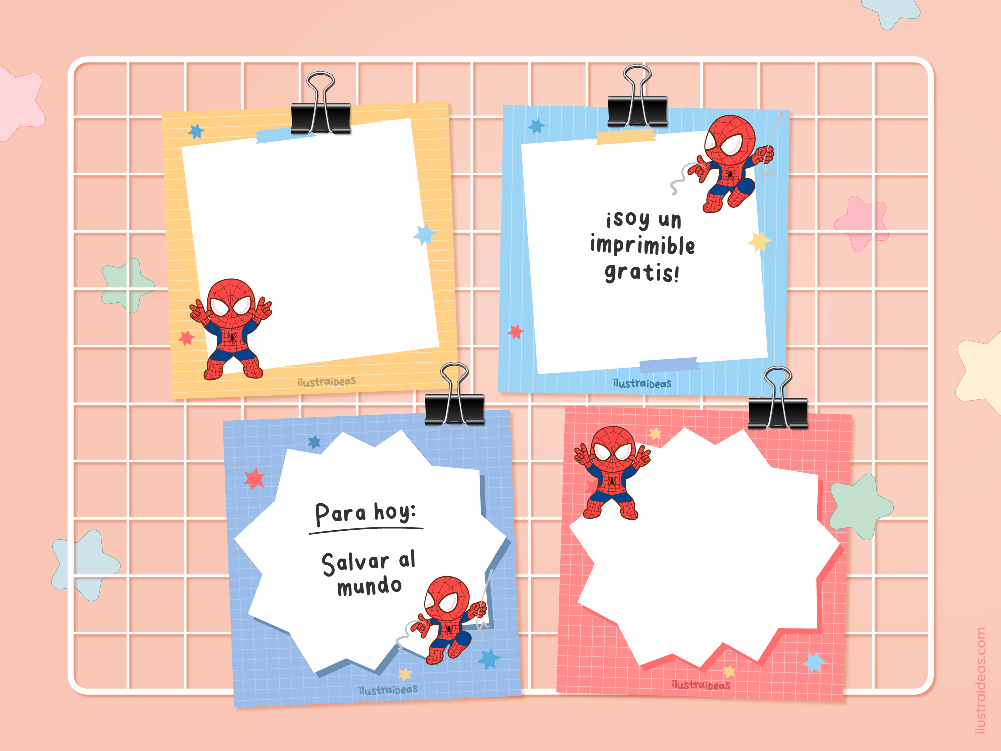 Memopad Spiderman