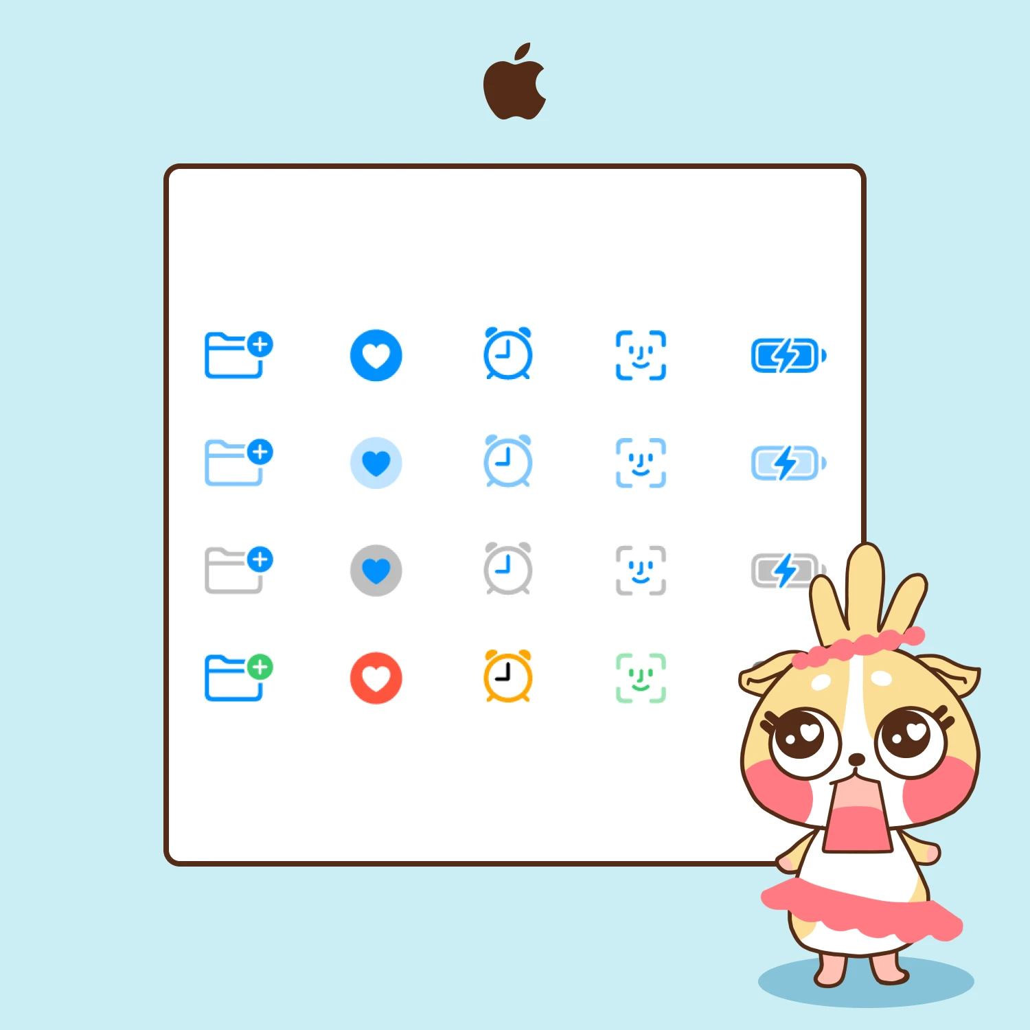librería de íconos apple sf symbols