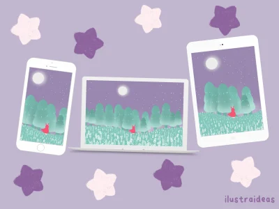 Un wallpaper cute para un día tranquilo