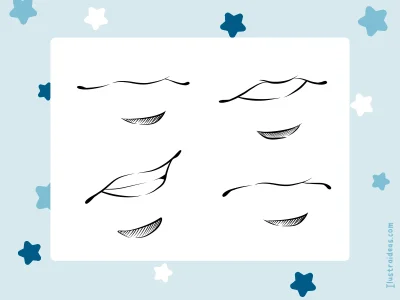 Cómo dibujar bocas Parte 2 (manga)