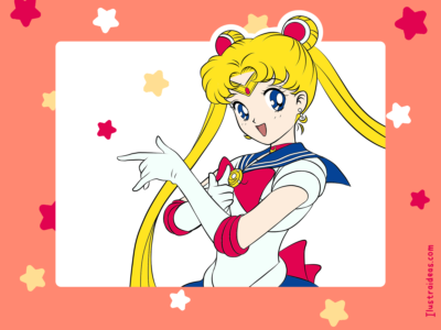 Dibujando a Sailor Moon