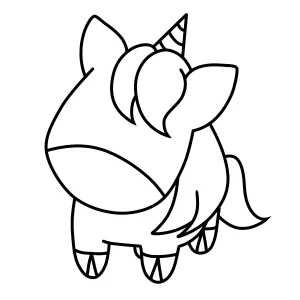 Dibujando a un unicornio