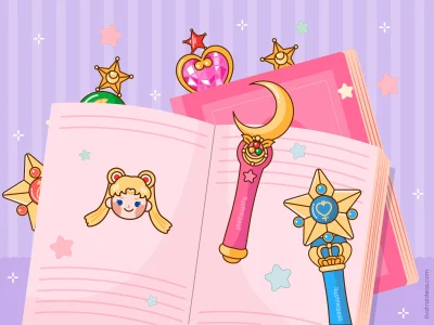 Separadores de páginas de Sailor Moon