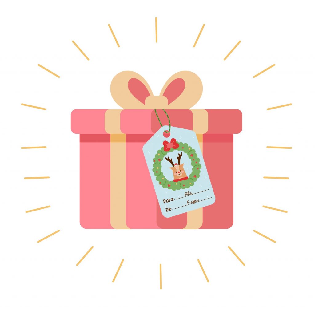 Tarjetas navideñas kawaii N°1