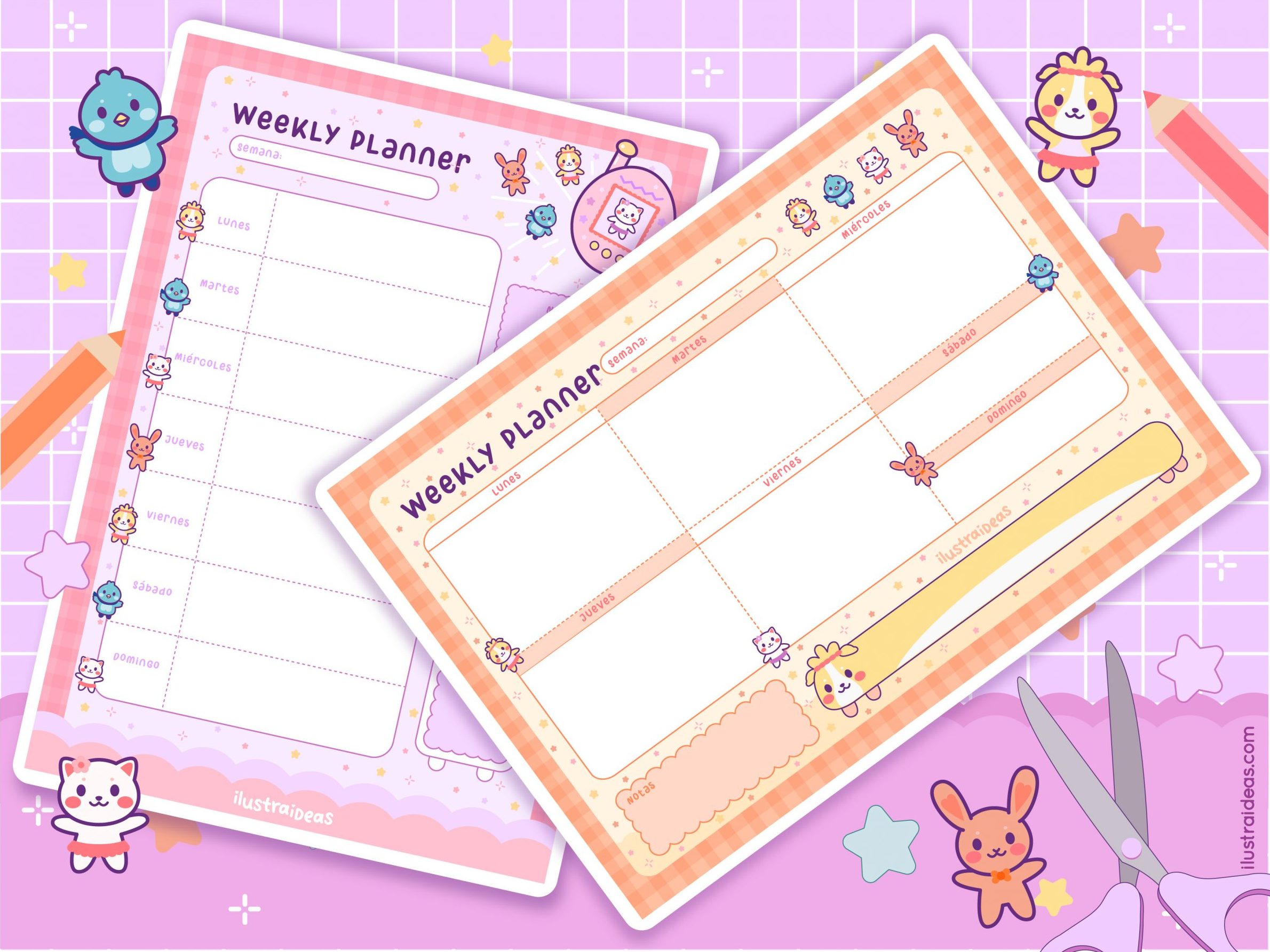 portada- weekly planner