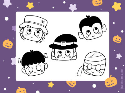 Personajes fáciles para halloween