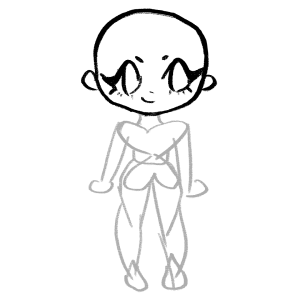 Cómo dibujar chibi (Parte 2 - Cuerpo)