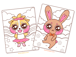 Dibujos para Colorear #02 ∣ Ilustraideas