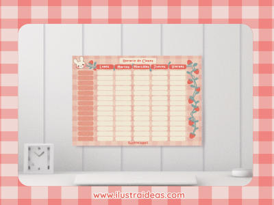 Horario Escolar de Fresas