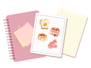 Stickers ∣ Hora del Desayuno
