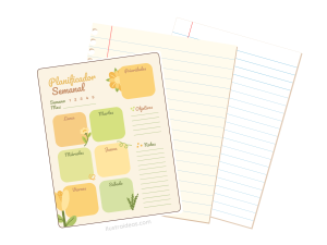 Planner ∣ Flores de Verano