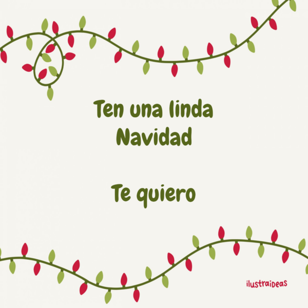 Crea tu tarjeta de navidad estas fiestas